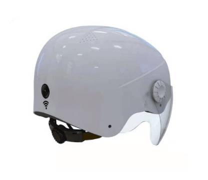 Smart Bluetooth motorcycle helmet. (1920x1080P motion camera (front / back), 64GB (16h) loop video, BT5.2+BLE4.2 Bluetooth, 2x0.5W voice control, phone, message, GPS, MP3)