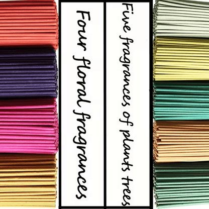 Natural Bamboo Incense Sticks - Premium Scents for Relaxation & Home Ambiance