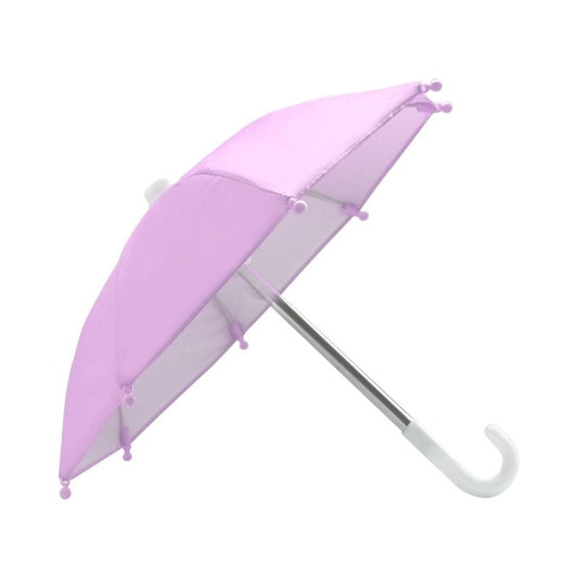 Motorcycle Bicycle Mobile Phone Holder Umbrella, Portable Waterproof Anti-permeability Mini Umbrella Smartphone Motorcycle Decoration Accessories