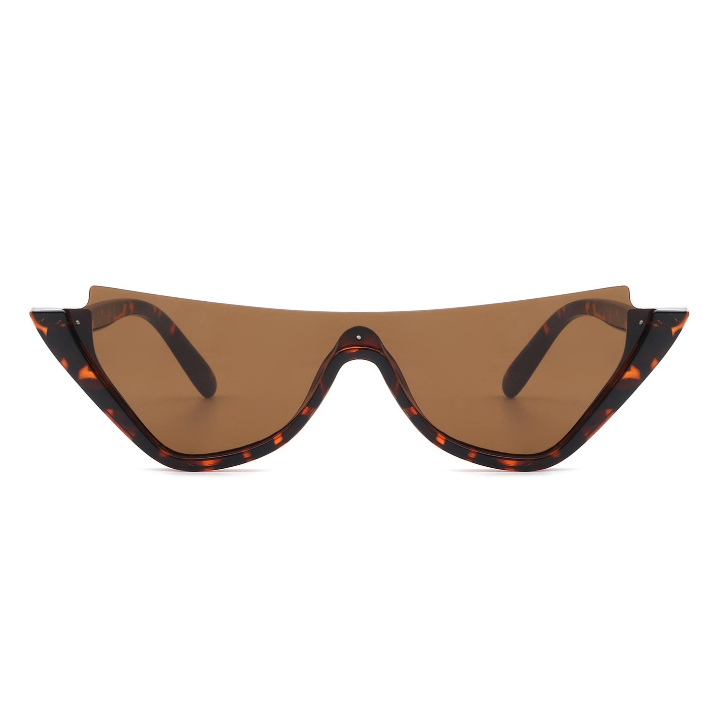 Retro Half Frame Fashion Cat Eye Sunglasses