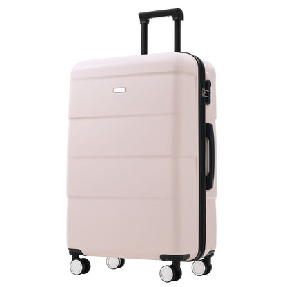 Hardshell Luggage Sets 6 Piece with 2 Bags,Carry on Suitcase with Handle Password Lock Double Spinner Wheels, Lightweight 16"+20"+24"+28" Luggages