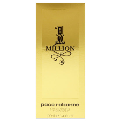 1 Million by Paco Rabanne for Men - 3.4 oz EDT Spray