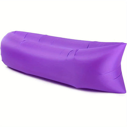 Inflatable Lounger, Portable,Waterproof For Backyard Lakeside Beach Traveling Camping Picnics & Music Festivals Camping, Lazy Inflatable Sofa