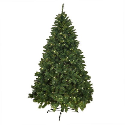 6FT Classic Style Christmas Tree with 450 Warm White LED Lights and 8 Functions