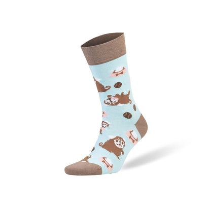 Colorful Funny Combed Cotton Crew Socks