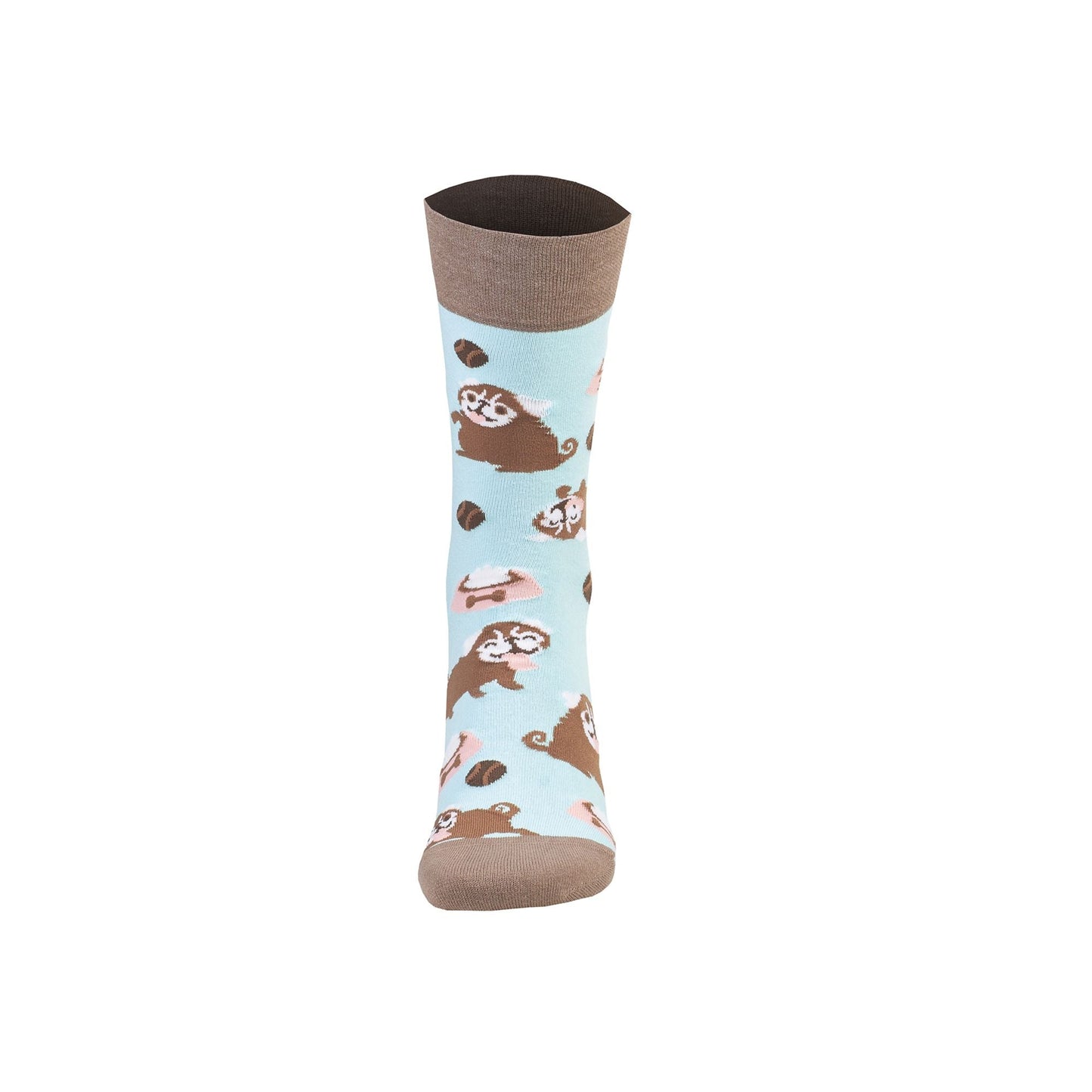 Colorful Funny Combed Cotton Crew Socks