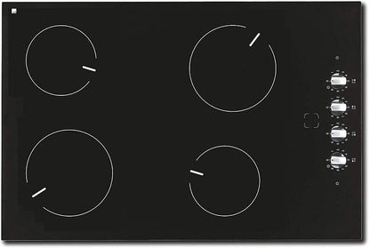 Ramblewood 4 Burner 30" Electric Cooktop, EC4-60, UL rated German EGO burner