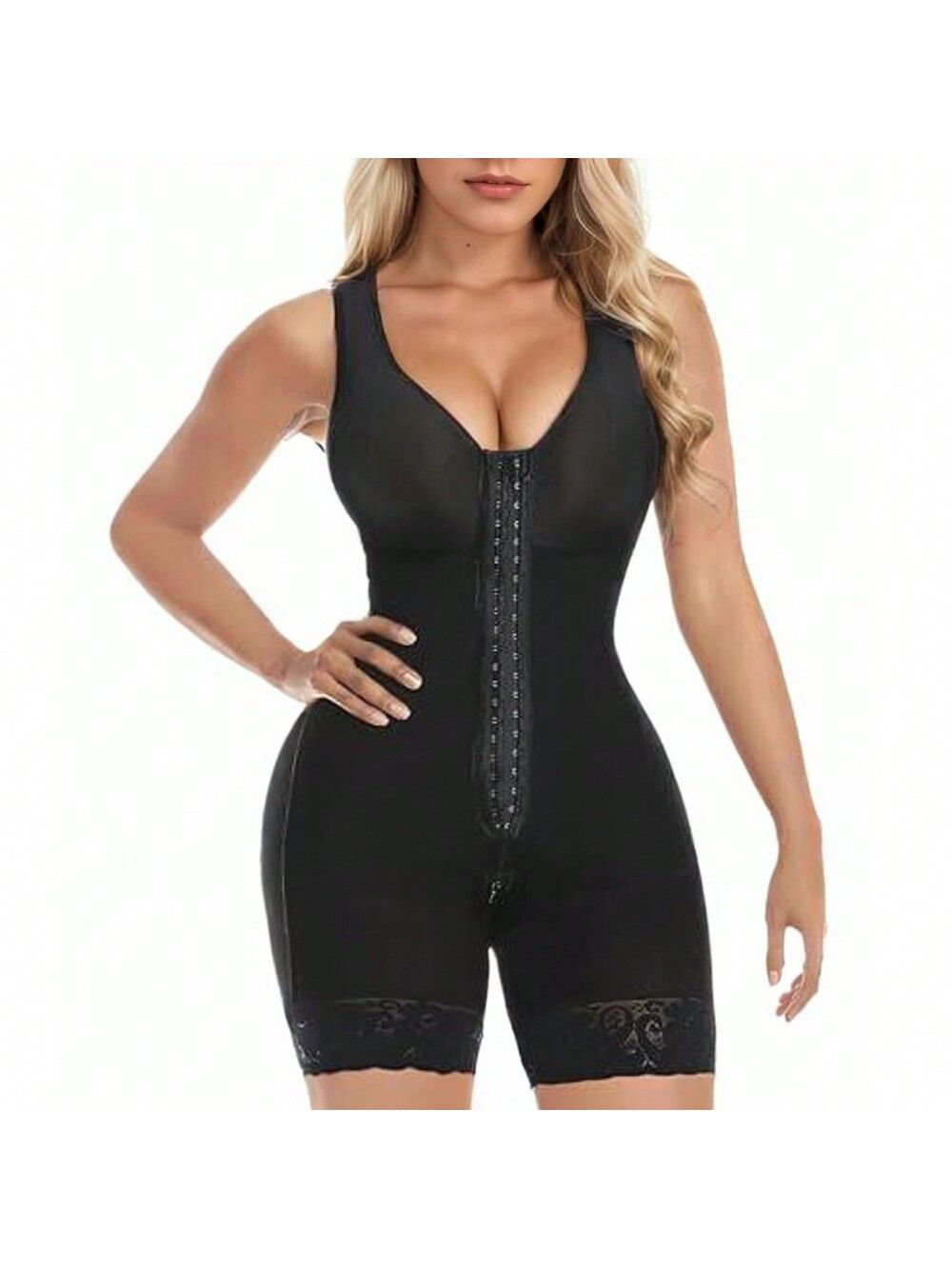 Fajas Colombianas Shapewear for Women Tummy Control Post Surgery Full Body Shaper Butt Lifter with Zipper Crotch,corset tops for women,fajas colombianas moldeadoras