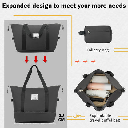 2 Piece Luggage Set with Bags Expanable Spinner Wheels ABS Lightweight Suitcase with TSA Lock 20inch+28inch