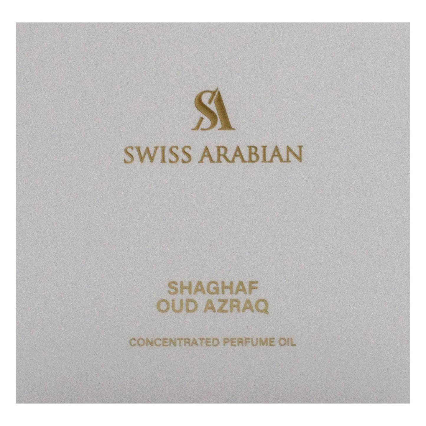 Shaghaf Oud Azraq by Swiss Arabian for Unisex - 0.4 oz Parfum Oil