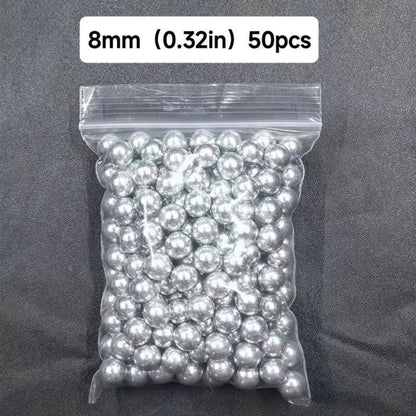 Xemussa 8mm Carbon Steel Bearing Balls Precision Balls 100pcs