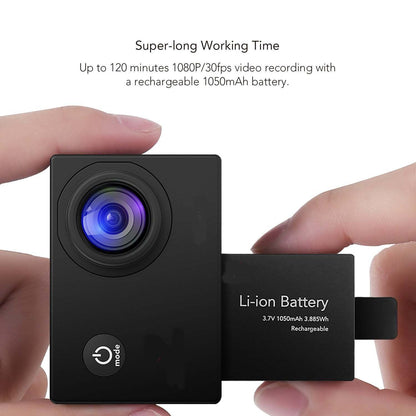 4K Action Pro Waterproof All Digital UHD WiFi Camera + RF Remote And Accessories