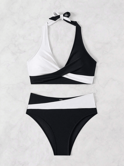 A bikini with a fashionable color