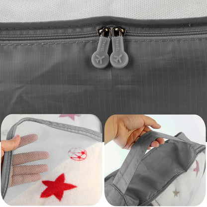 9Pcs/Set Clothes Storage Bags Water-Resistant Travel Luggage Organizer Clothing Packing Cubes for Blouse Hosiery Stocking Underwear
