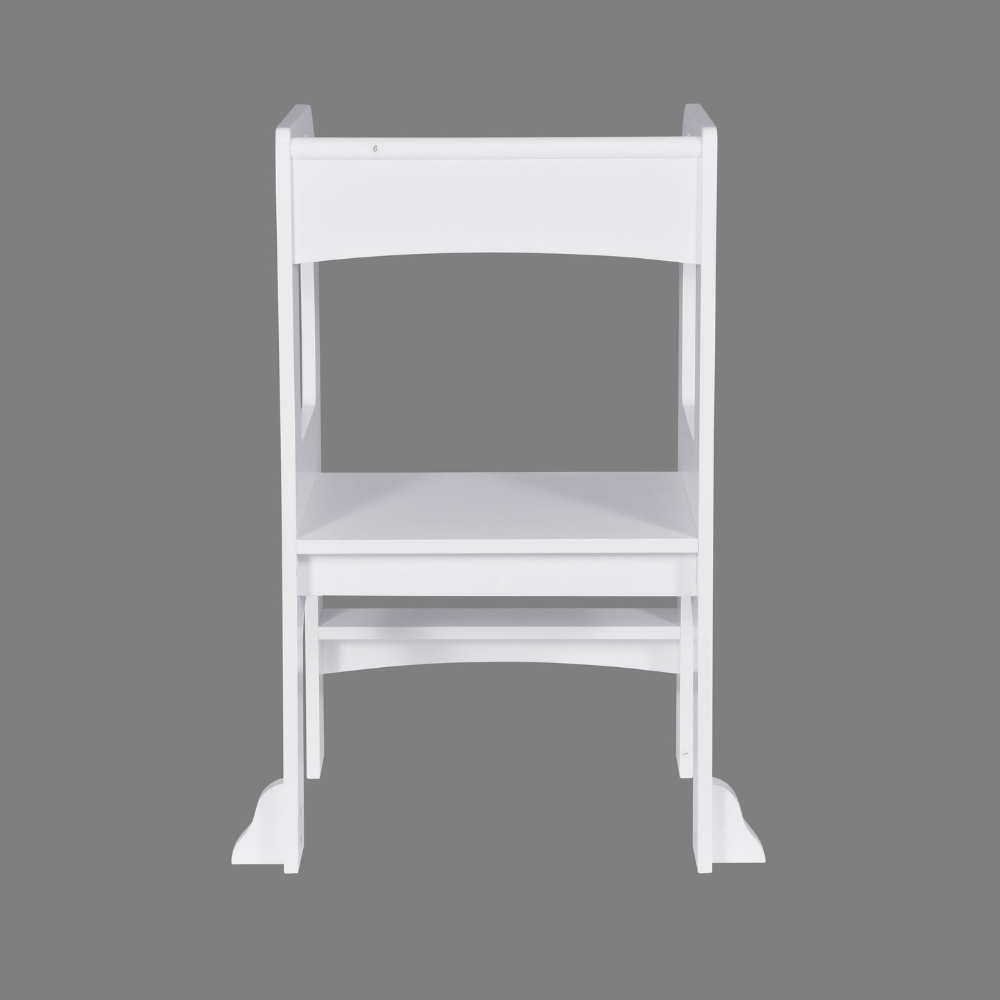 Child Standing Tower;  Step Stools for Kids;  Toddler Step Stool for Kitchen Counter;  White