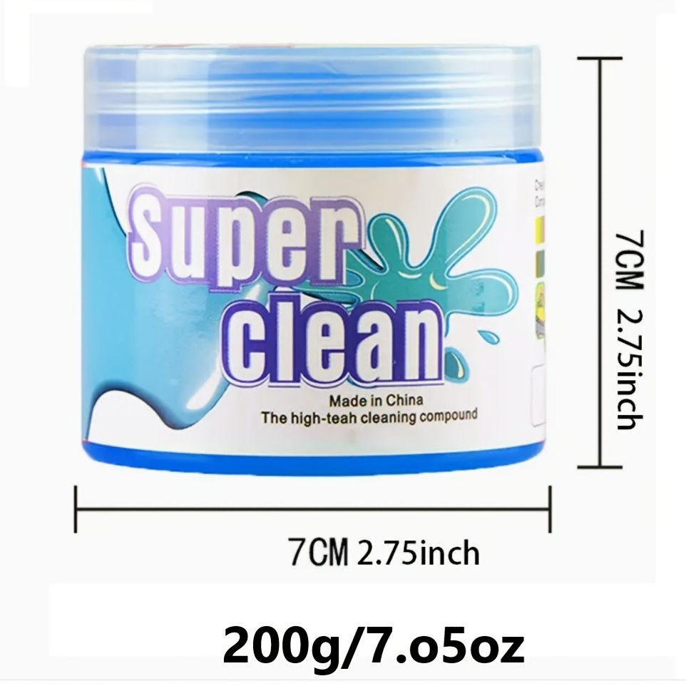 RV Super Clean Slime Dust Cleaner, Reusable Magic Air Outlet Dust Soft Mud70g/160g/200g , Universal Gel Dust Slime Cleaner For Car Vents