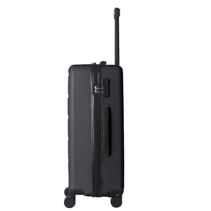 Luggage Sets ABS Hardshell 3pcs Luggage, Lightweight Durable Suitcase sets Spinner Wheels Suitcase 20''24''28'' (BLACK)