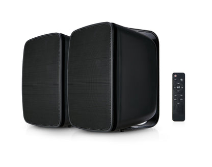 SoundPro Dual Bluetooth Weatherproof Indoor & Outdoor Wall-Mount Loudspeakers