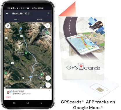 GPS Cards Sim for Mini GF07 GPS Tracker/ Phone Notification/ Speed Detector