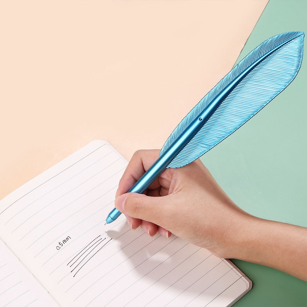 1pc Personalized Feather Gel Pen