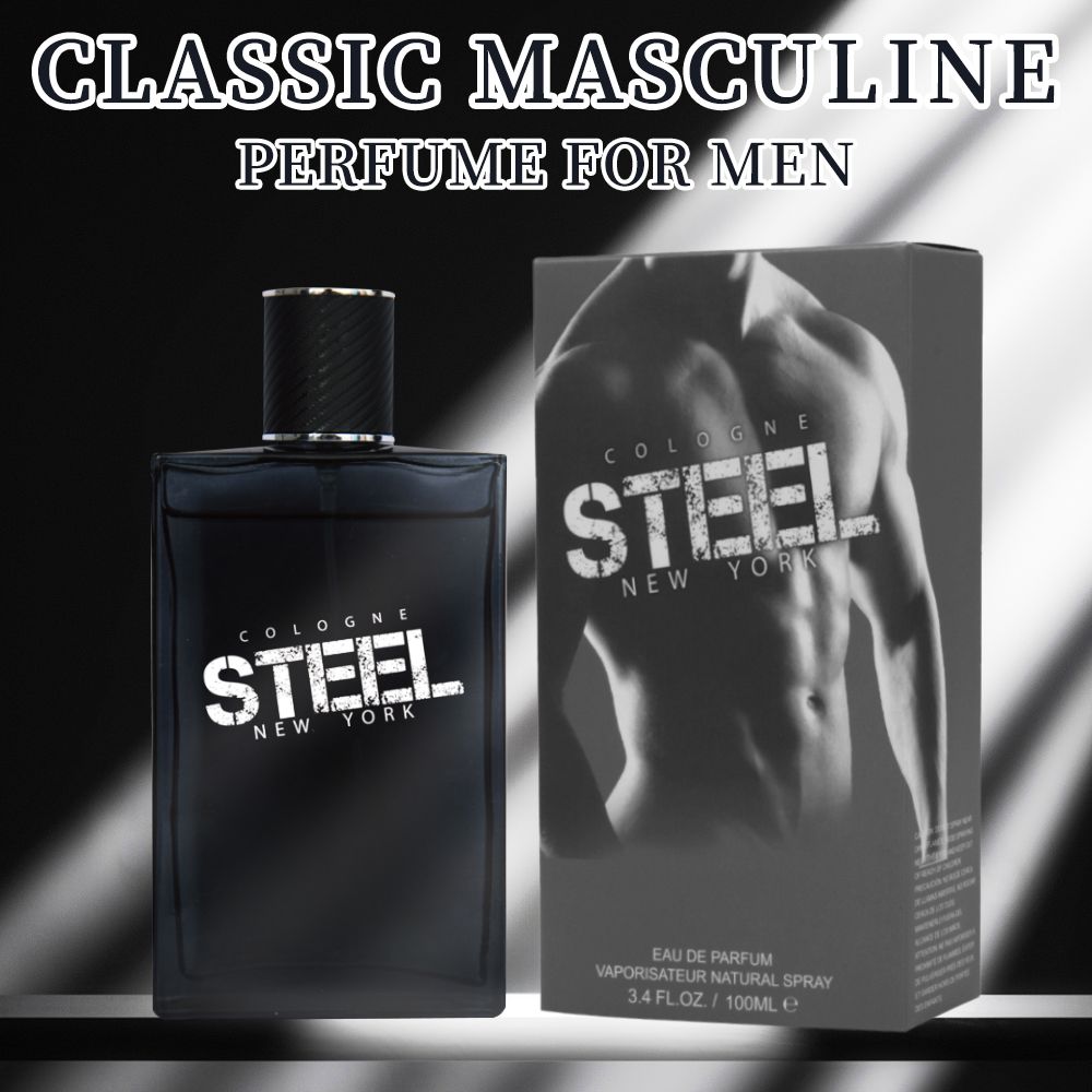 3.4 Fl Oz Men's Eau De Toilette Spray, Long-Lasting Perfume, Notes Of Lemon, Orange, Cardamom Flavor, Perfect For Dating, Daily Life, Parties, Gift Giving