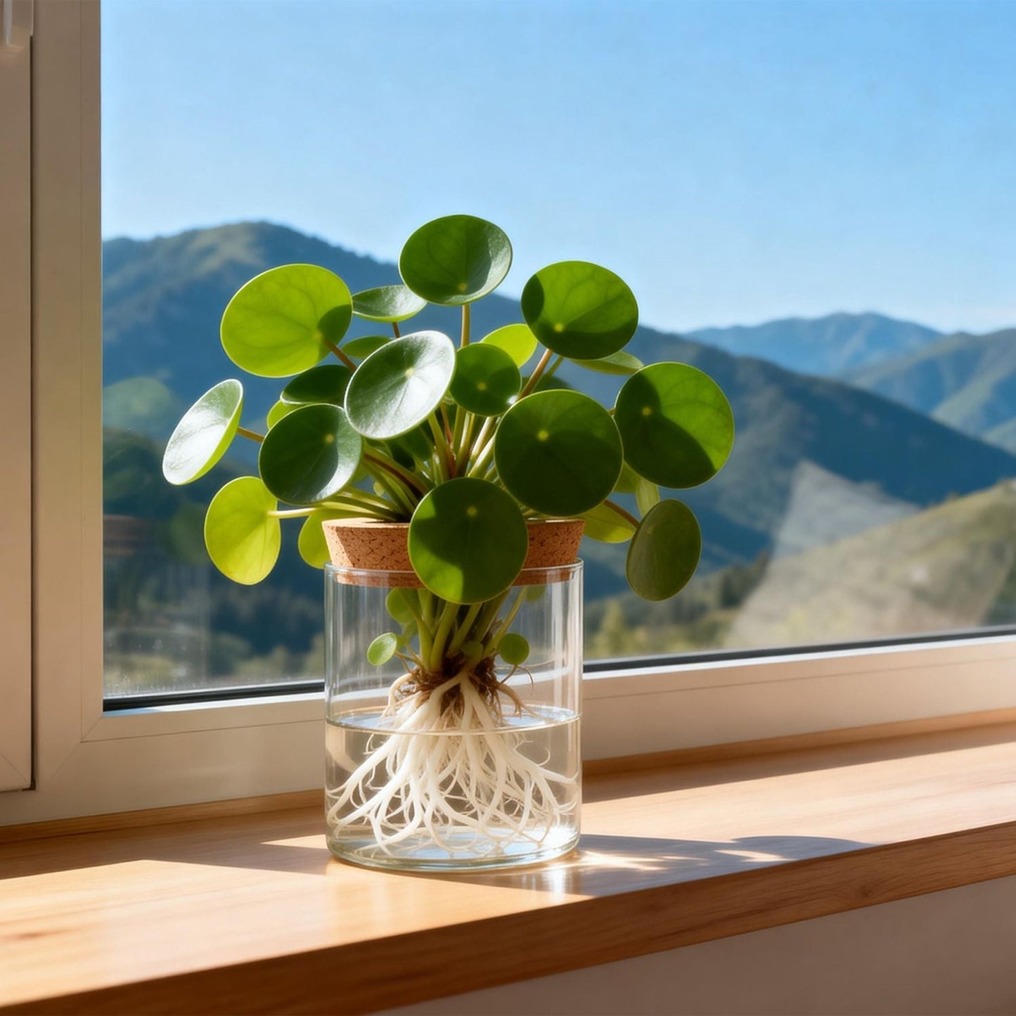 4Pack Glass Propagation Stations For Plants Indoor Glass Planters Hydroponic Plant Vases 2 Large 2 Small for Plant Cuttings Flower Arrangements