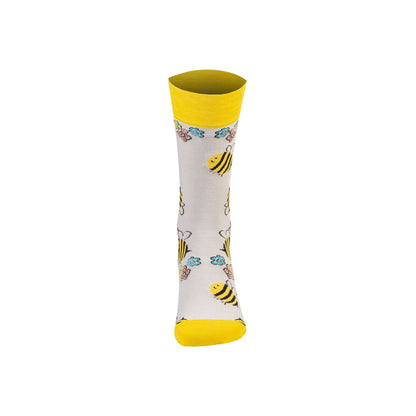 Colorful Funny Combed Cotton Crew Socks
