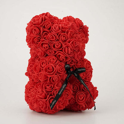 Rose Teddy Bear for Valentine's Day or Mother's Day Gifts