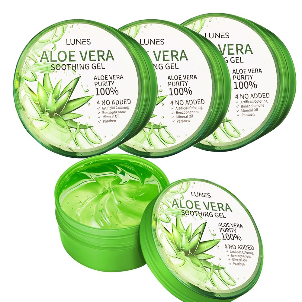 Pure Korean Aloe Vera Soothing Moisture Gel - 300ml (10.58oz) for Ultimate Skin Hydration