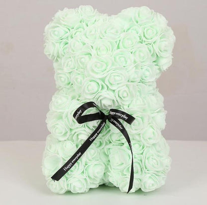 Rose Teddy Bear for Valentine's Day or Mother's Day Gifts