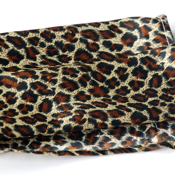 Blando Fashion Lady Leopard Print Subtle Natural Comfy Silk Scarf/Wrap/Shawl(Large)