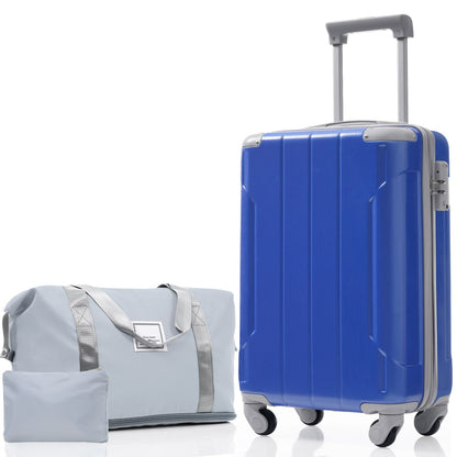 20 Inch Carry On Luggage Set 3 Piece with Spinner Wheels, Lightweight Hardshell ABS Suitcase for Weedend Getaways, Business Travel