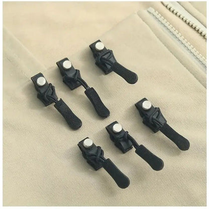 No Sew Zipper Repair Kit - Complete Set with Tools for Clothes Jeans Bags Suitcases
