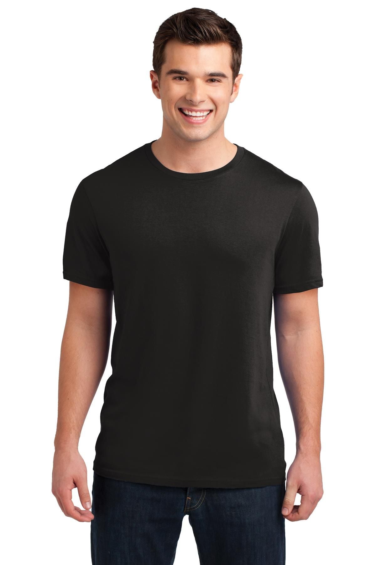 District Young Mens Soft Wash Crew Tee DT4000