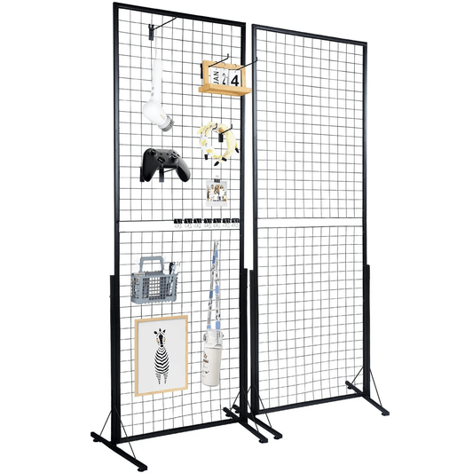 Grid Wall Panels Tower Wire Gridwall Display Racks Double Side Panels