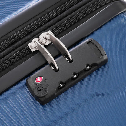 2 Piece Luggage Set with Bags Expanable Spinner Wheels ABS Lightweight Suitcase with TSA Lock 20inch+28inch