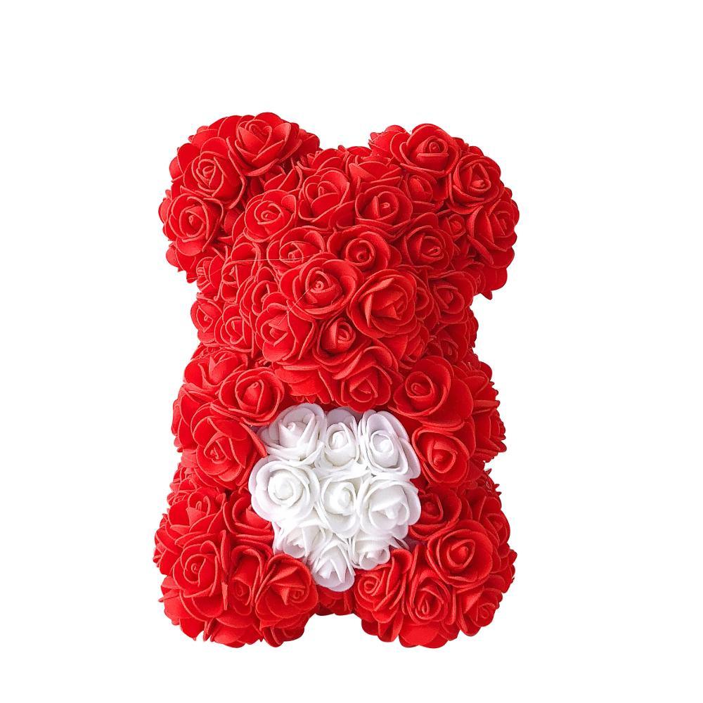 Rose Teddy Bear for Valentine's Day or Mother's Day Gifts