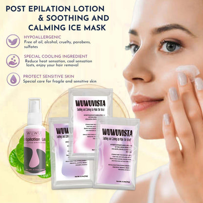 Waxing kit 23 items, WUWUVISTA Hair Removal Hard Wax Kit with Wax Warmer&Wax Beads for Full Body/Face/Underarm/Bikini/Sensitive Skin for Women&Men