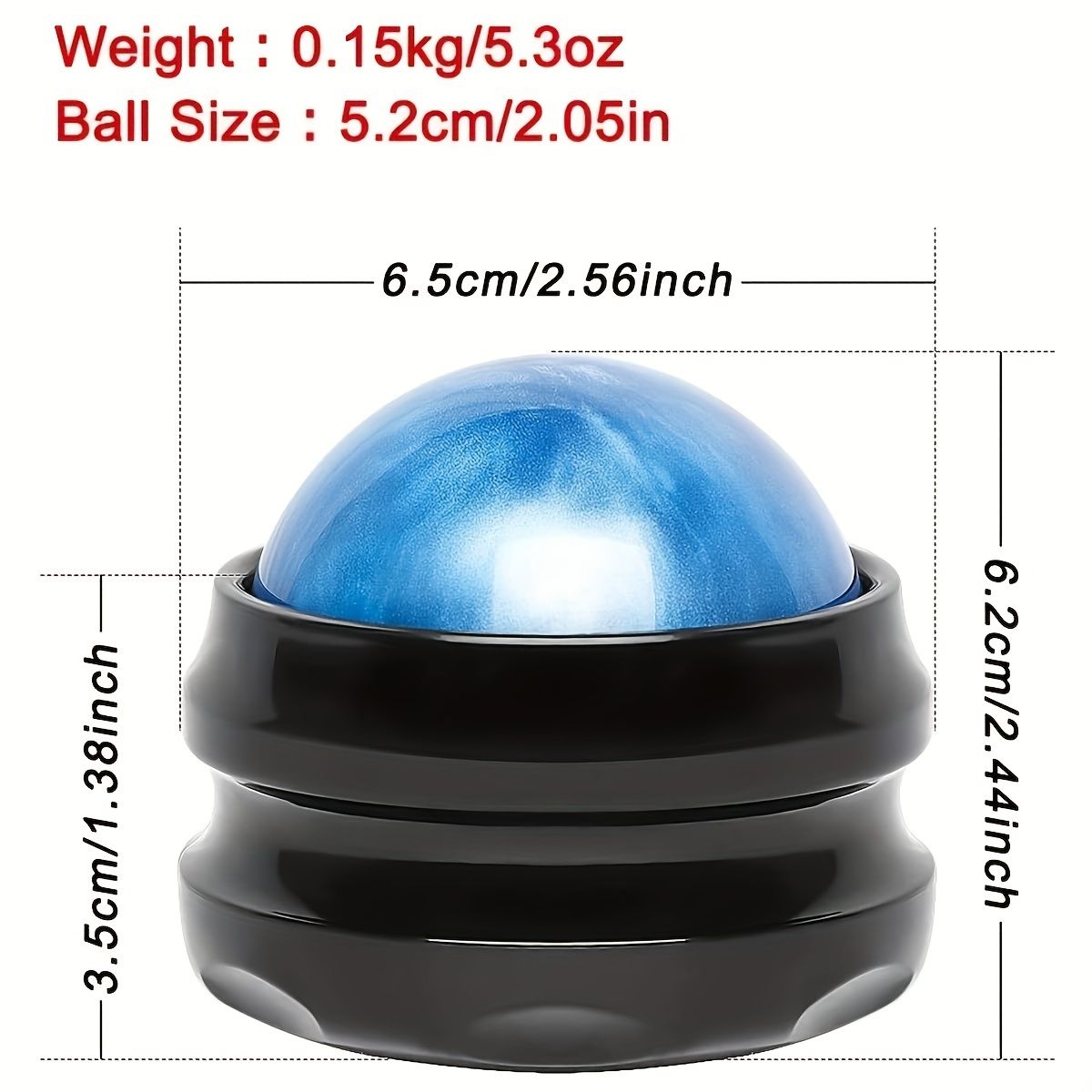 Relieve Muscle Pain & Tension Instantly - Self Massage Tool for Sore Muscles, Neck, Back, Foot & More!