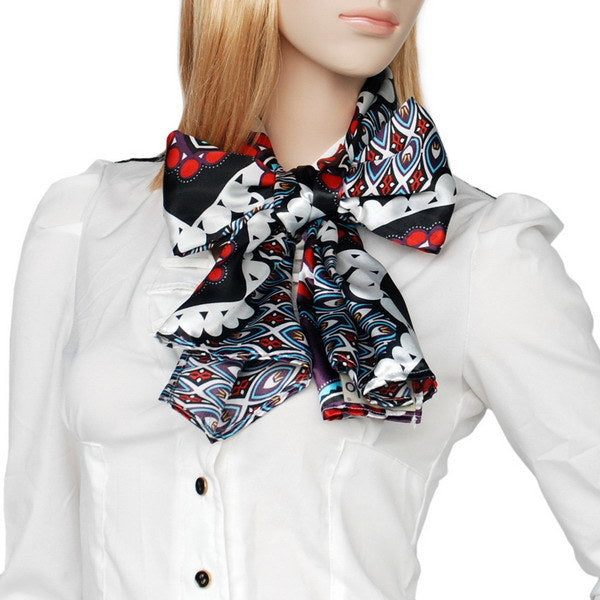 Blando Purple Tone Fantastic Multi-Patterns Chic Natural Soft Silky Scarf/Wrap/Shawl(Large)