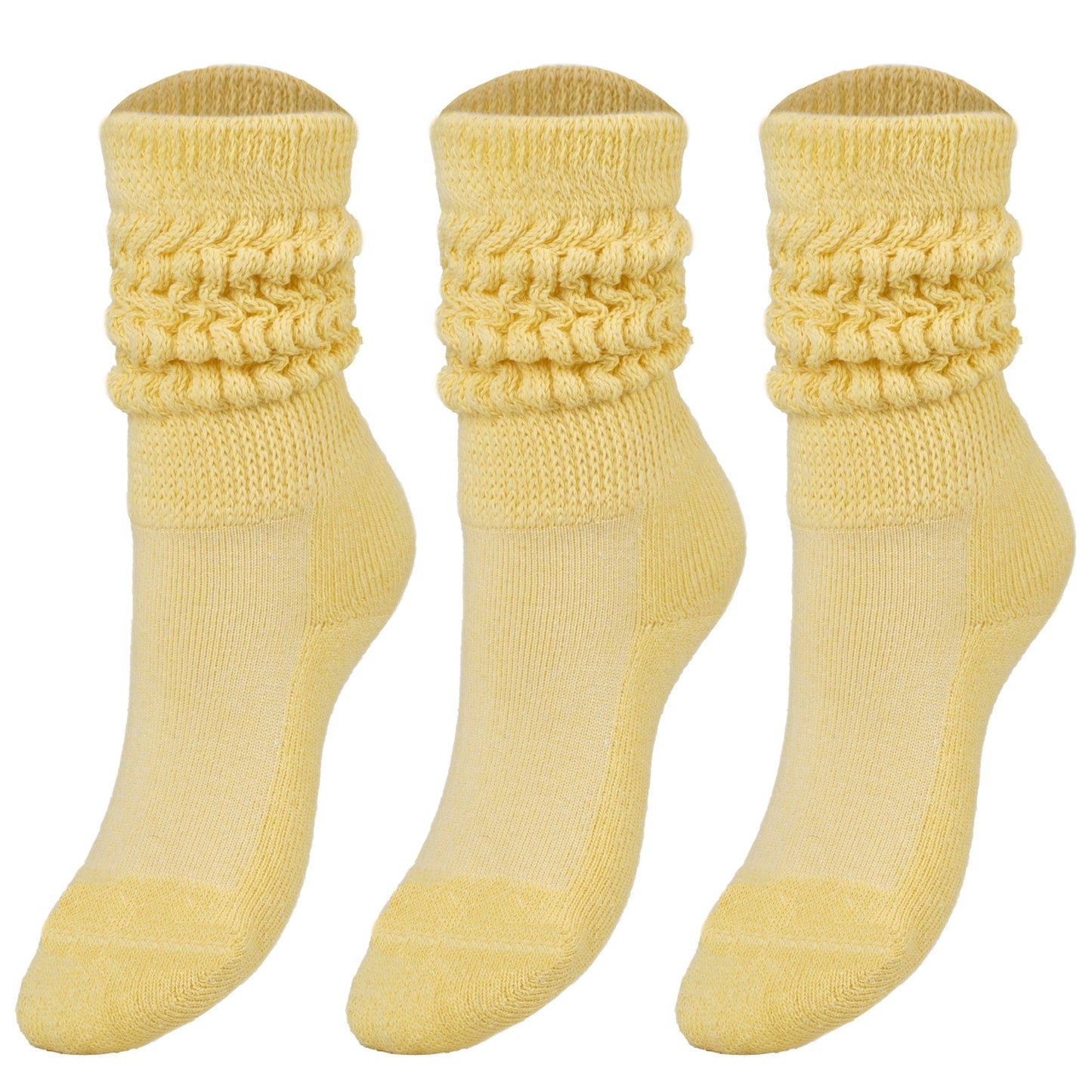 3 Pairs Kids Slouch Socks