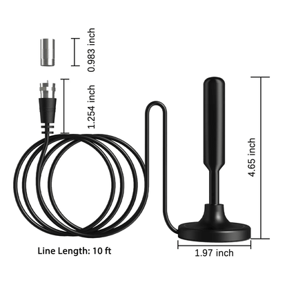 5600Miles Upgraded TV Antenna HDTV Amplified Digital 4K 1080P Long Range Indoor