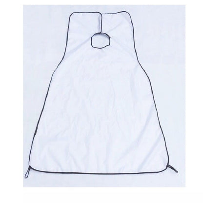 Waterproof Self Grooming Cloth with Suction Cups for Mirror - Men Shaving Beard Trimming Hair Catcher Cape