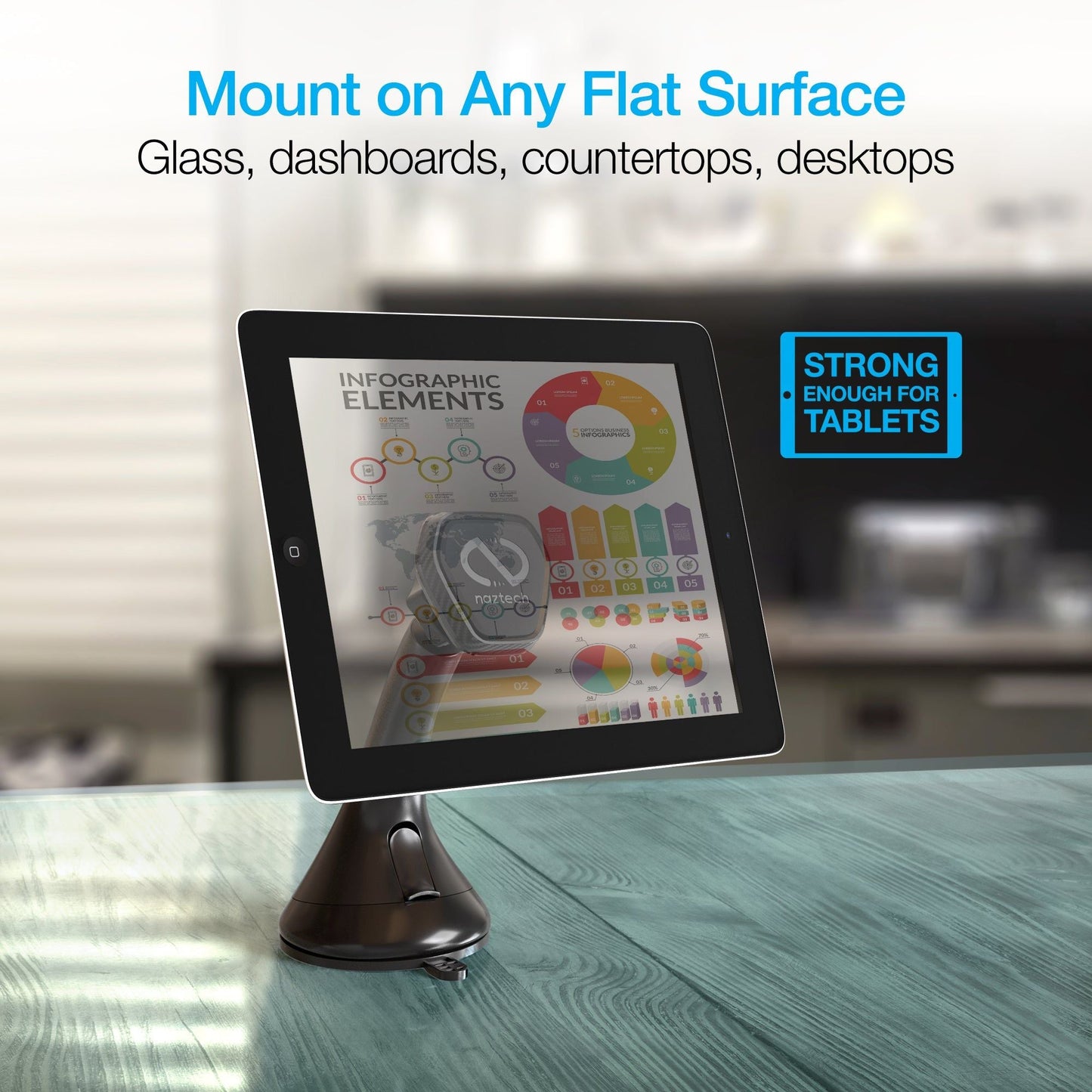 Naztech MagBuddy Elite Windshield Mount