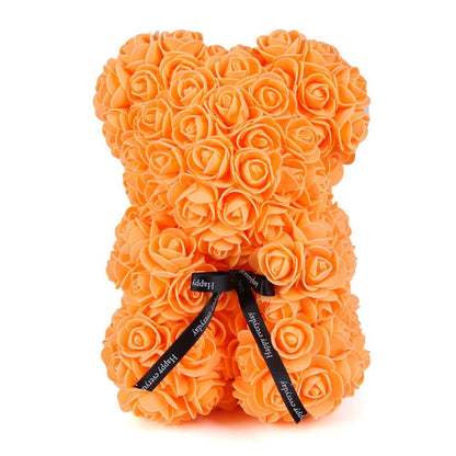 Rose Teddy Bear for Valentine's Day or Mother's Day Gifts