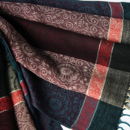 Blancho Bedding -Pa-a13-4 Fantasy Stars & Flowers Fashion Revitalized Style Luxurious Silky Soft Pashmina/Shawl/Scarf