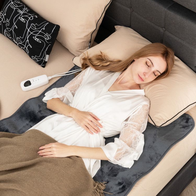 Electric Heated Mattress Pad with 5 Heating Levels and Overheat Protection