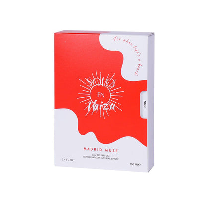 ILong-Lasting Perfume]Long-Lasting Women'sEau De Parfum Spray, SOLO EN, 3.4 F.0z|VanillaAnd Jasmine, Perfect for Dating, Parties And GiftGiving
