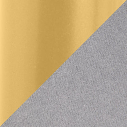 Lindsey Contemporary/Glam Queen Headboard in Gold Steel and Grey Velvet by