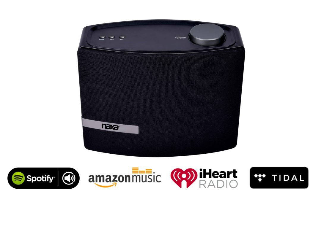 Naxa Wi-Fi & Bluetooth Multi-Room Speaker with Voice Control